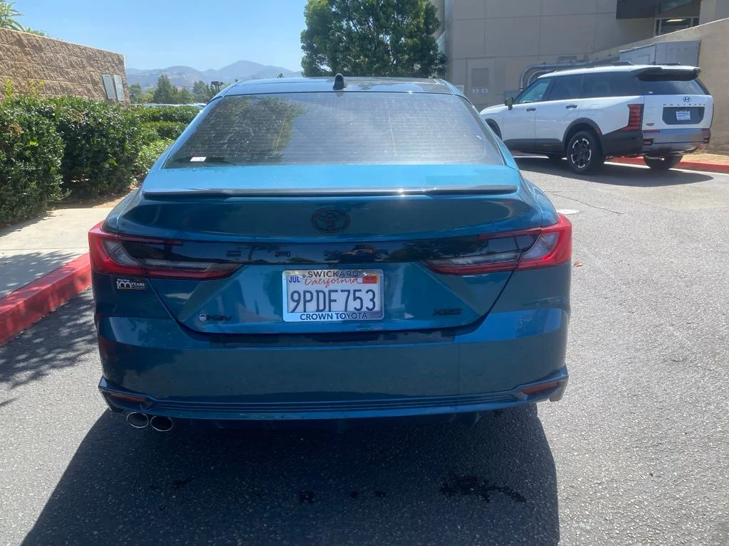 Used 2025 Blue Toyota XSE image 8