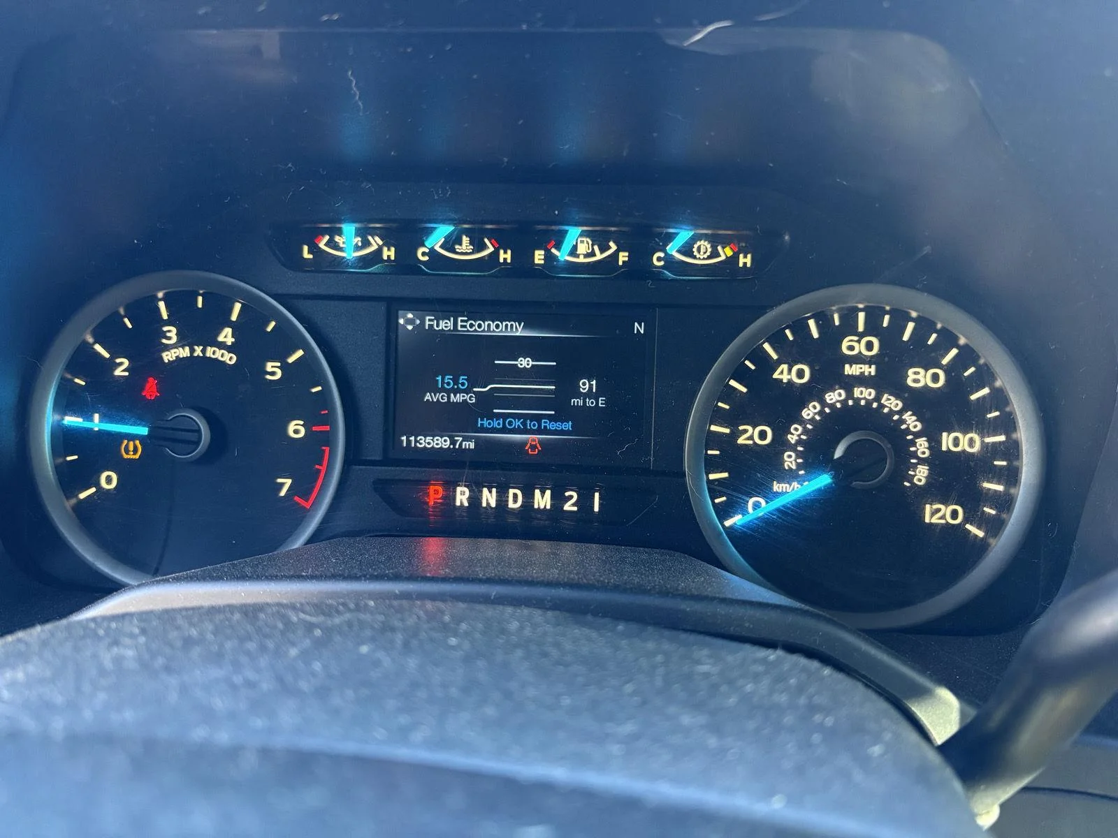 Used 2015 Magnetic Metallic Ford XLT image 6