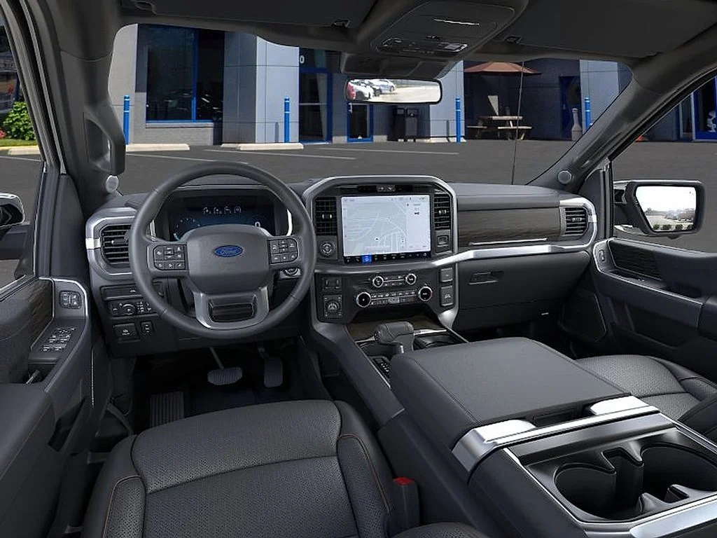 New 2026 Star White Metallic Tri-Coat Ford Lariat® image 9