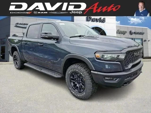 New 2026 Forged Blue Metallic Exterior Paint RAM REBEL image 1