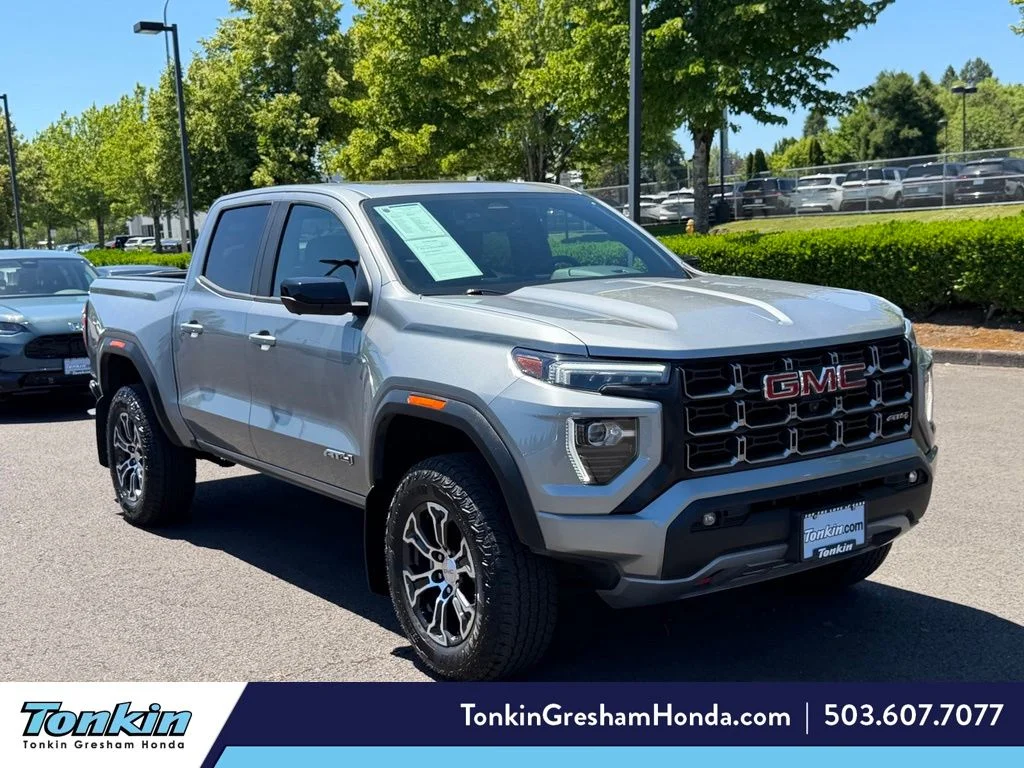 Used 2024 Sterling Metallic GMC AT4 image 1
