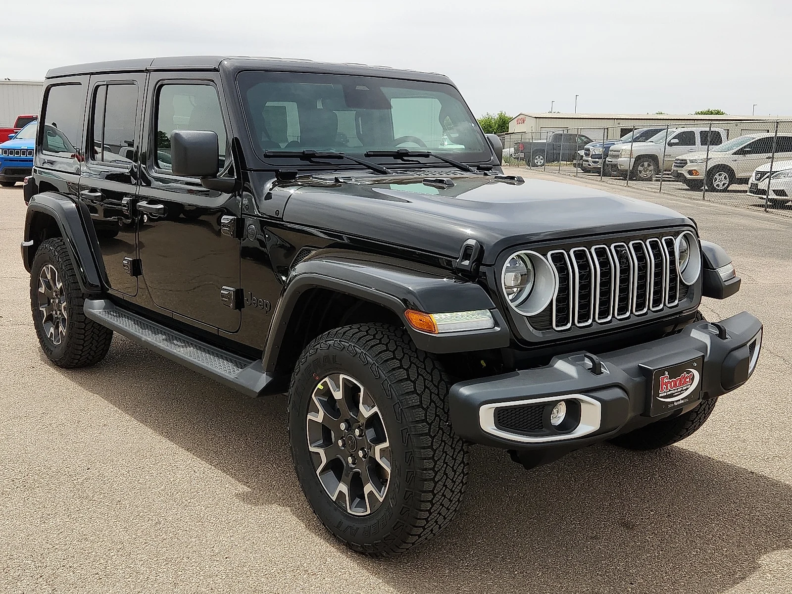New 2026 Black Clear-Coat  Paint Jeep 4-DOOR SAHARA image 6