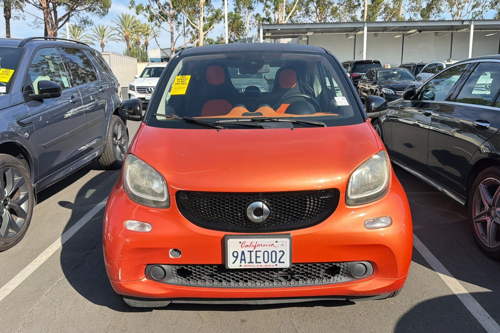 Used 2016 smart fortwo passion with VIN WMEFJ5DA6GK069122 for sale in Lake Forest, CA