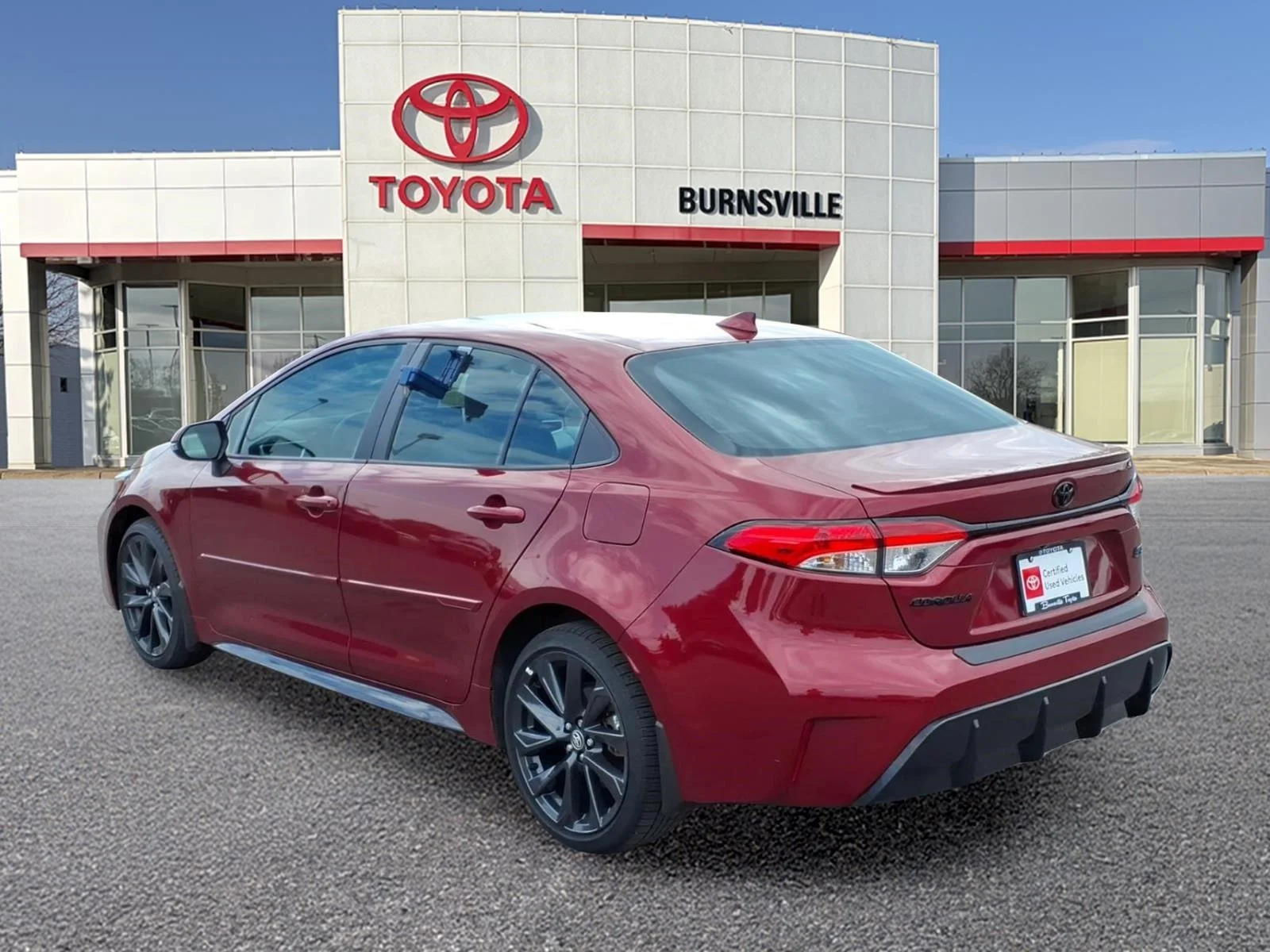 Certified Used 2024 Red Toyota SE image 6