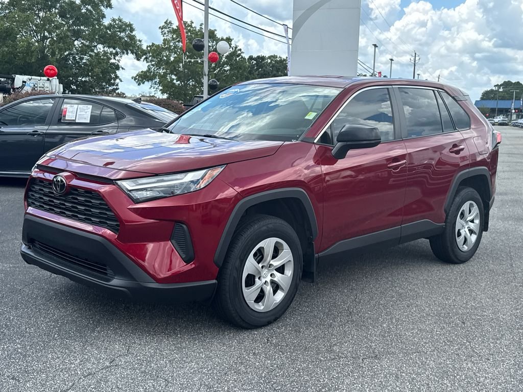 Used 2023 Red Toyota LE image 7