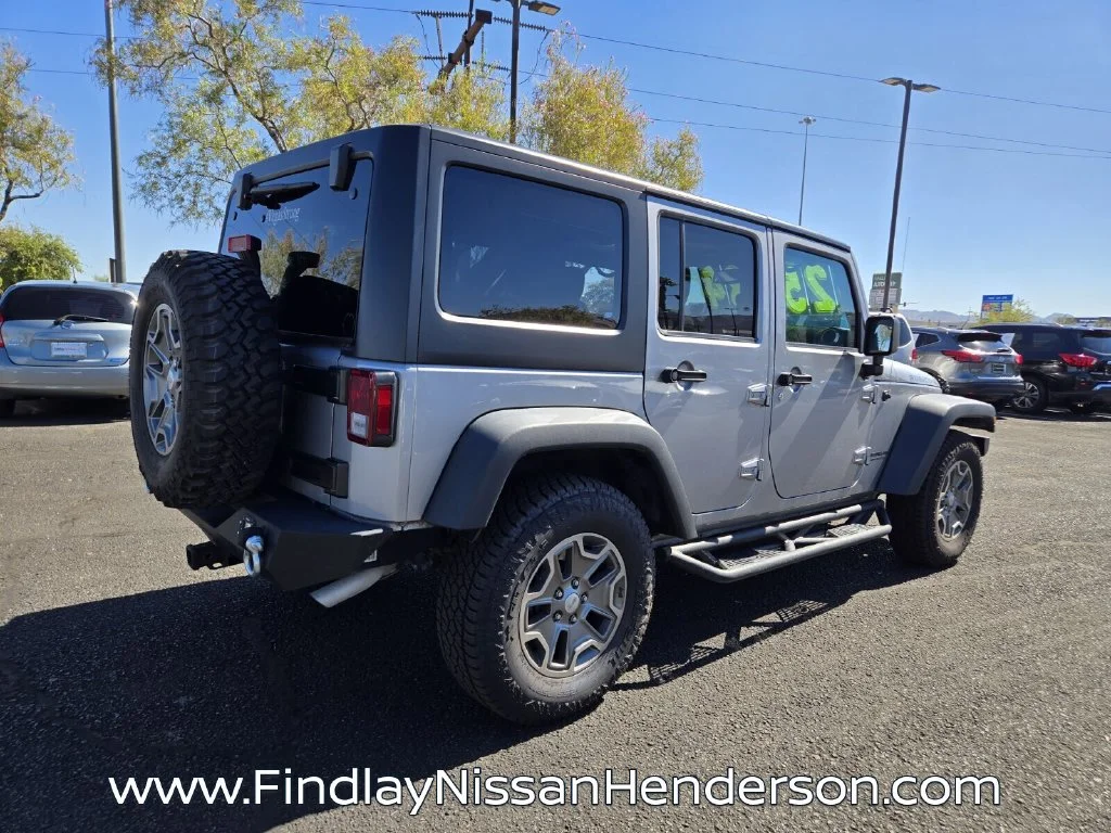 Used 2017 Silver Jeep Unlimited Rubicon image 6