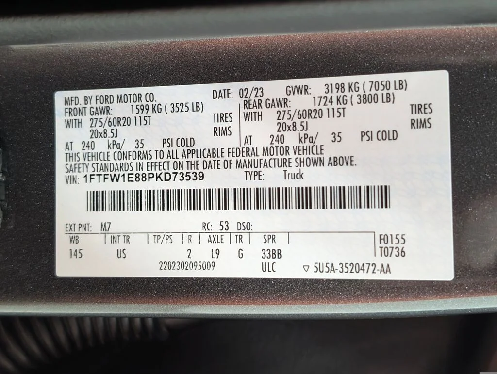 Certified Used 2023 Gray Metallic Ford XLT image 26