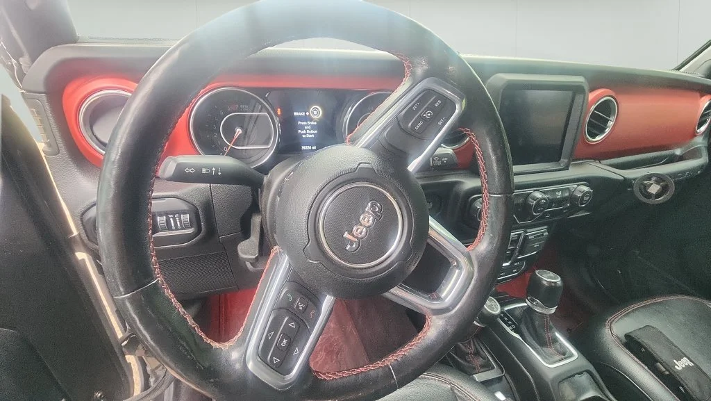 Used 2021 Gray Jeep Unlimited Rubicon image 13