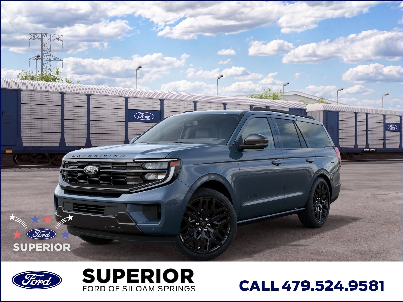 New 2027 Nocturnal Blue Ford Platinum image 2