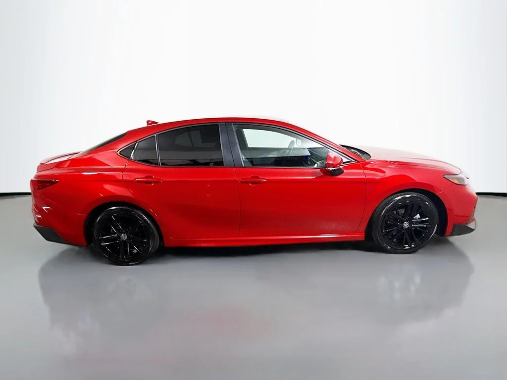 Certified Used 2025 Supersonic Red Toyota SE image 8