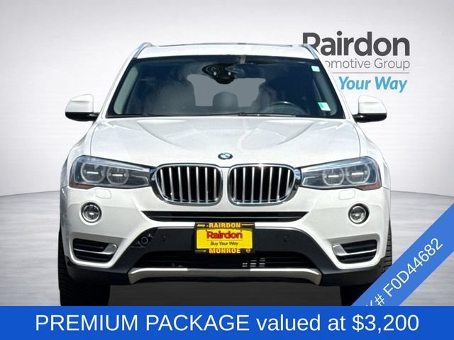 Used 2015 BMW X3 xDrive28i with VIN 5UXWX9C50F0D44682 for sale in Monroe, WA