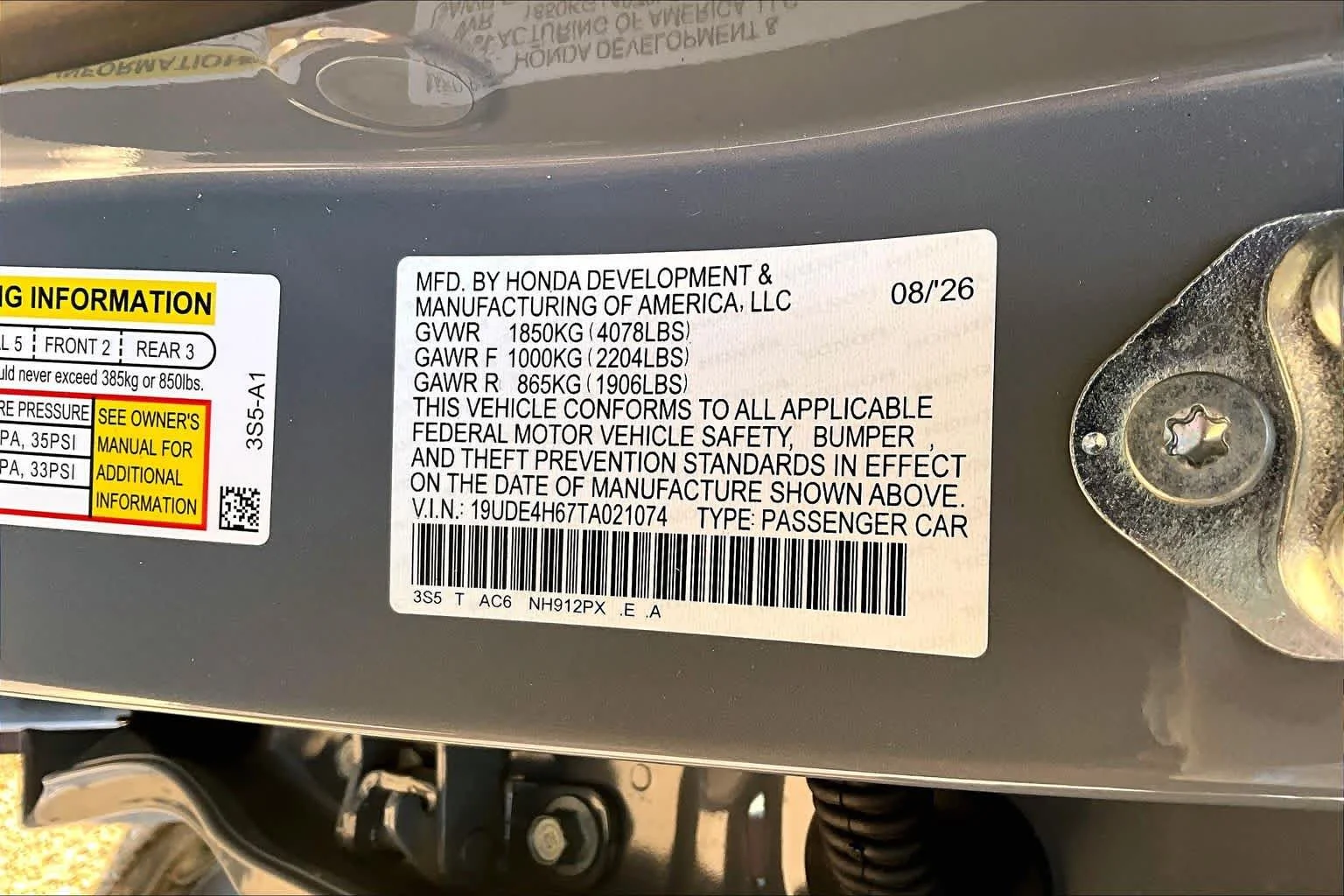 New 2026 Urban Gray Pearl Acura w/A-Spec Technology Package image 21