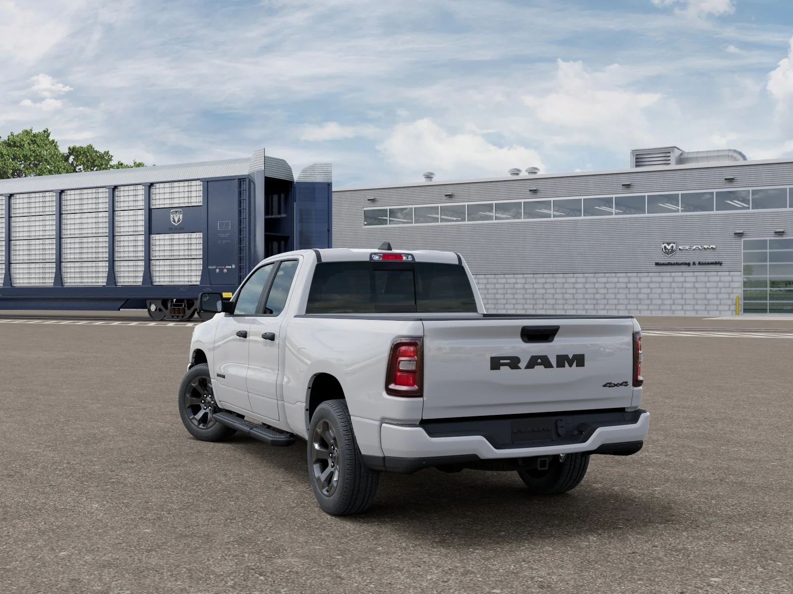 New 2026 Bright White Clear-Coat Exterior Paint RAM Express image 3