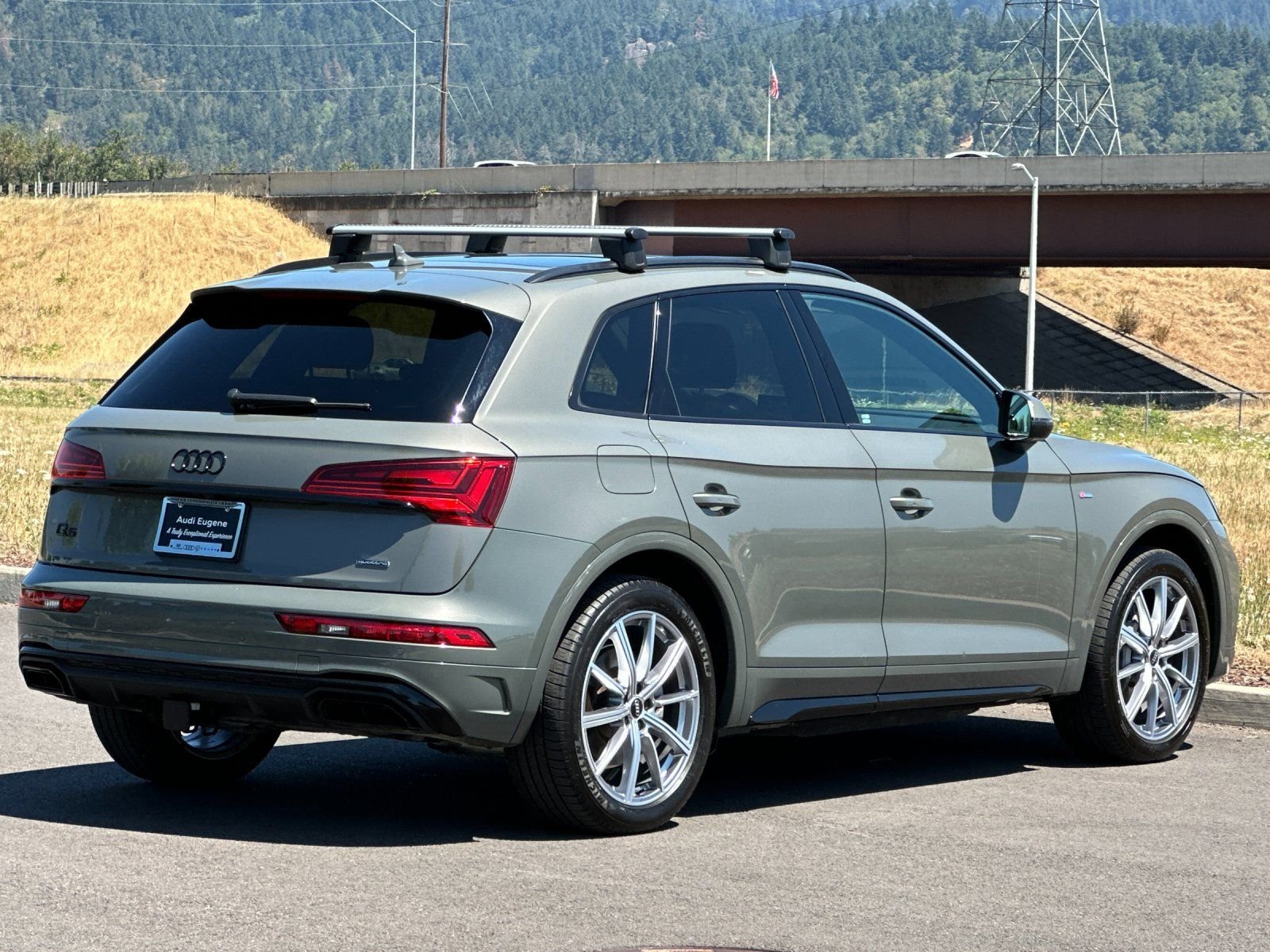 Used 2023 Gray Audi 55 Premium image 3