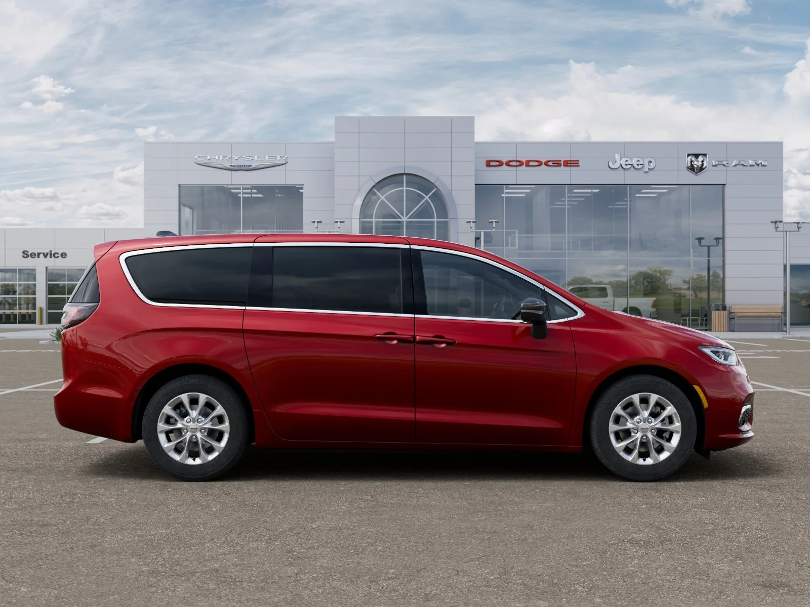 New 2026 Red Hot Pearl-Coat Exterior Paint Chrysler Limited image 44