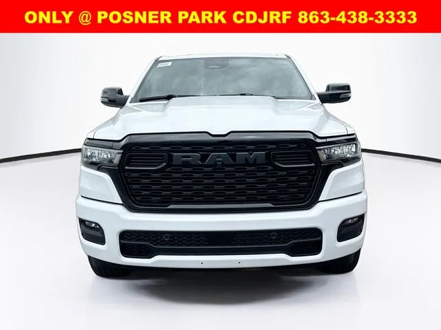 New 2026 Bright White Clear-Coat Exterior Paint RAM BIG HORN image 2
