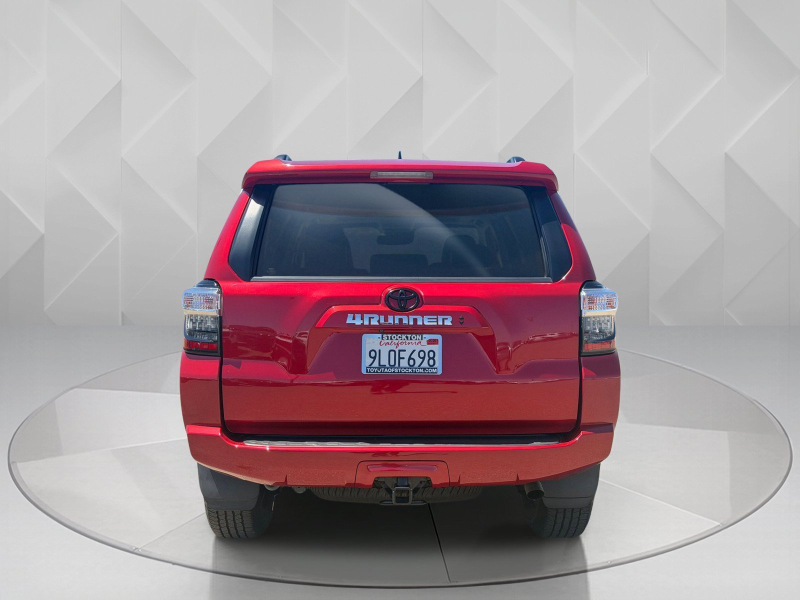 Certified Used 2021 Barcelona Red Metallic Toyota SR5 Premium image 4