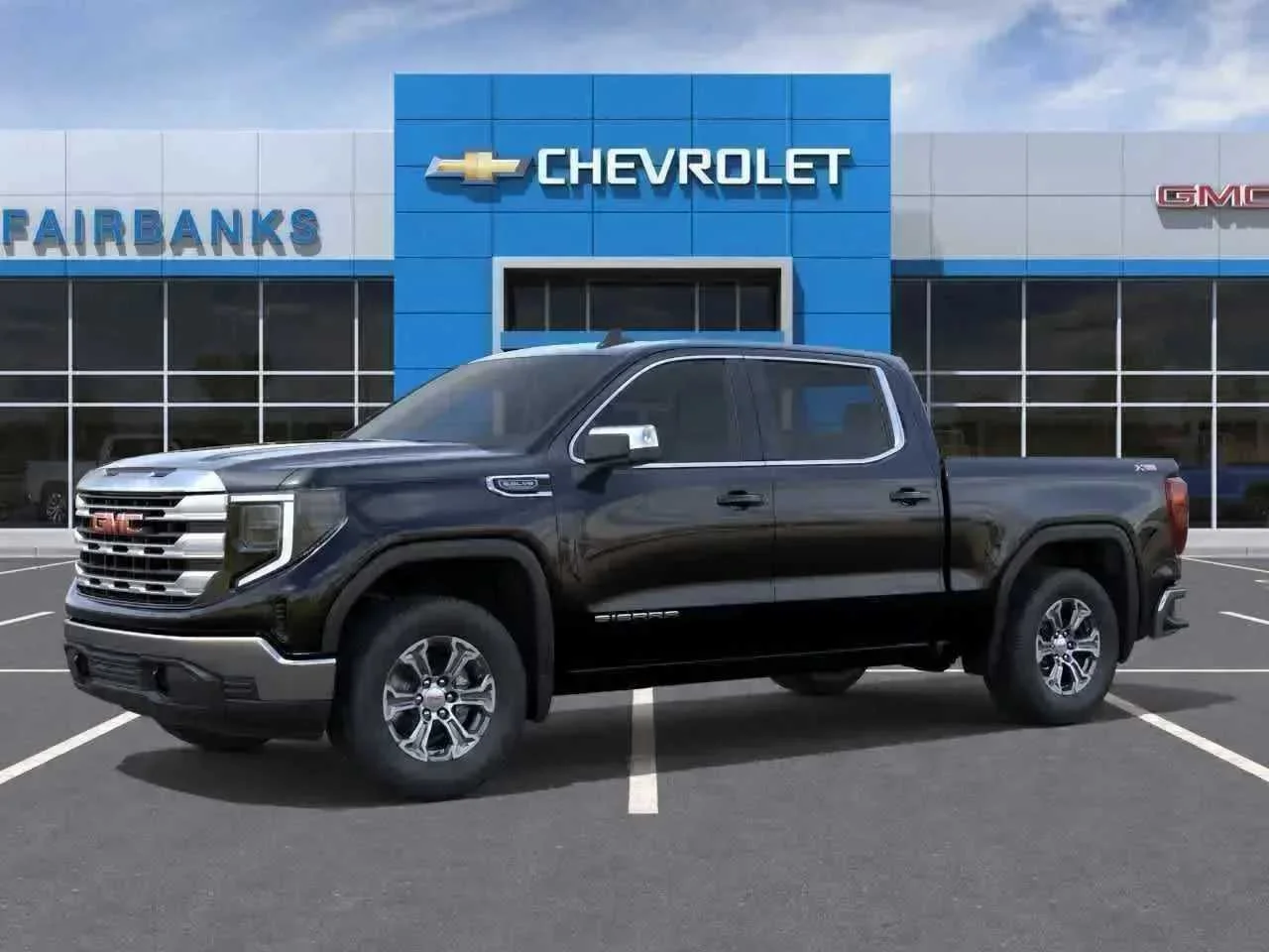 New 2026 Onyx Black GMC SLE image 1