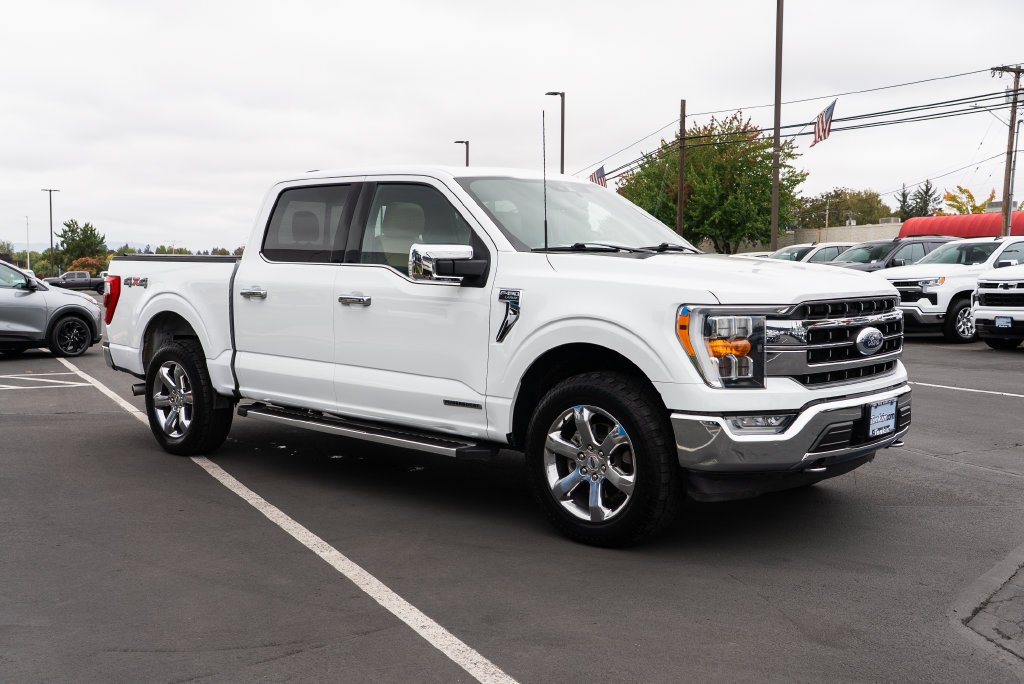 Used 2022 Oxford White Ford Lariat image 5