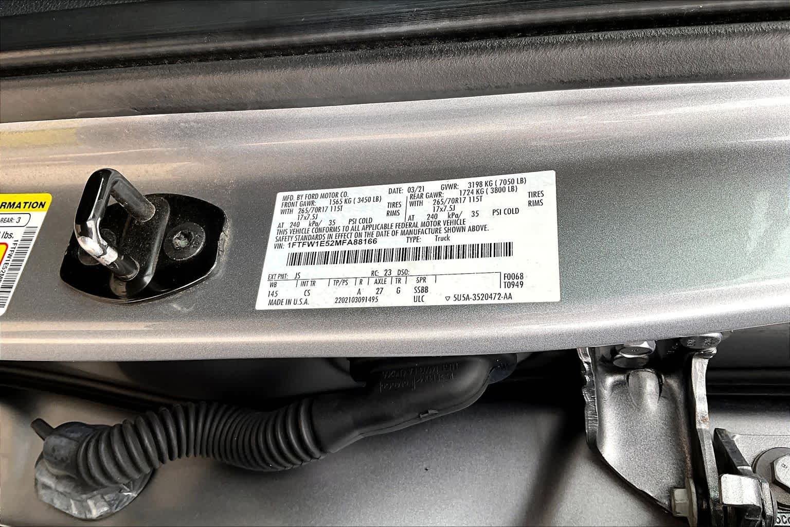 Used 2021 Iconic Silver Ford XL image 15