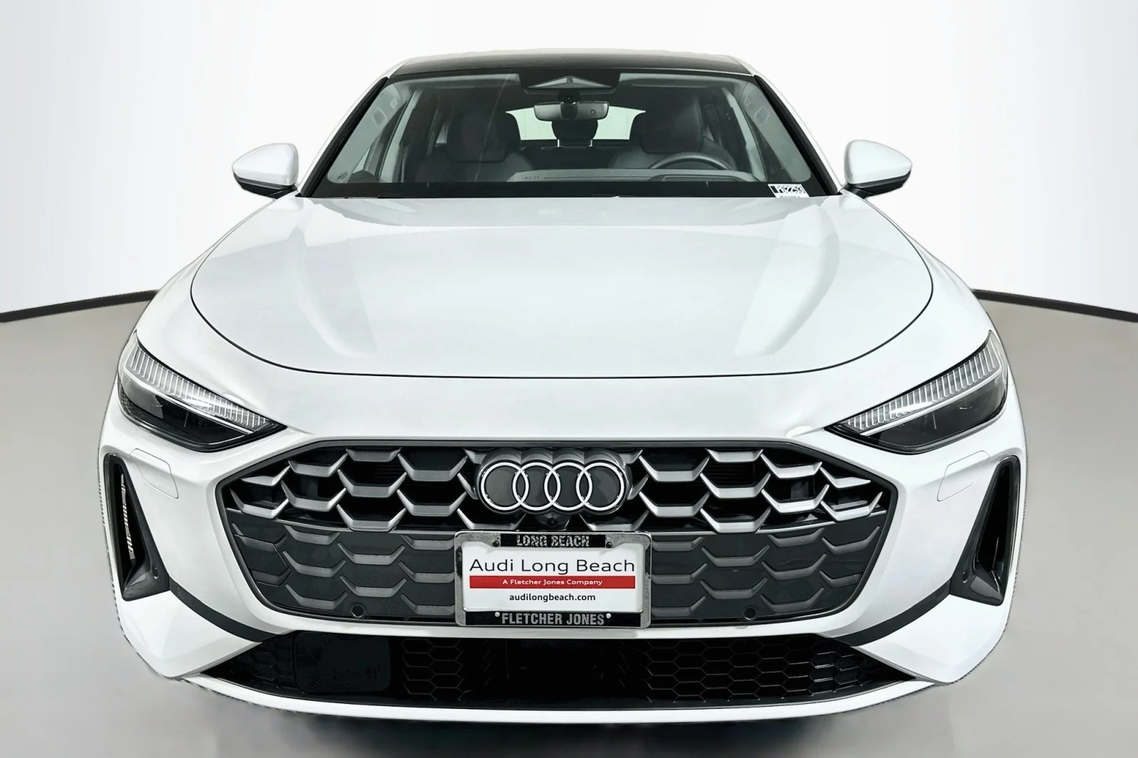 Used 2025 Glacier White Metallic Audi Premium Plus image 2