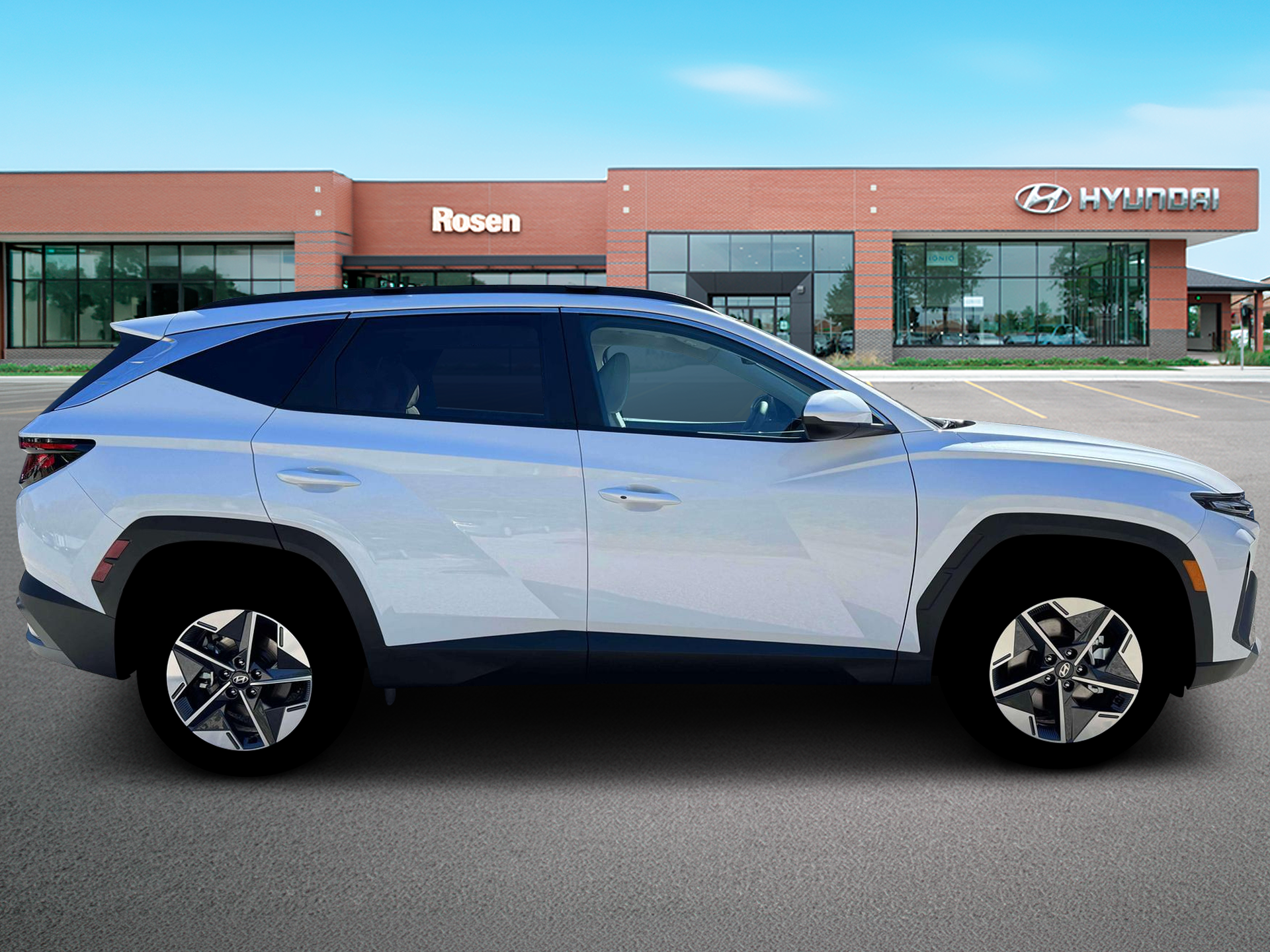 New 2026 White Hyundai SEL AWD image 9