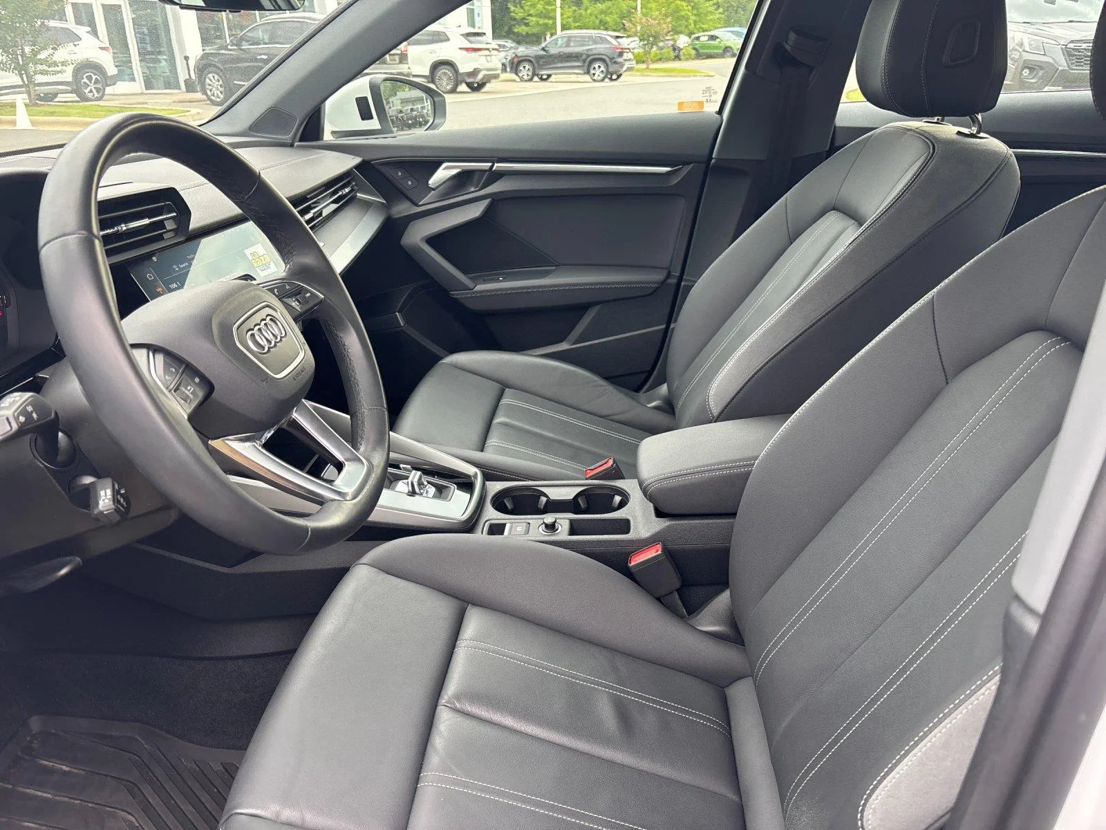 Used 2023 Glacier White Metallic Audi Premium Plus image 14