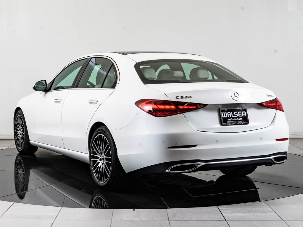 Used 2025 Polar White Mercedes-Benz C 300 image 6