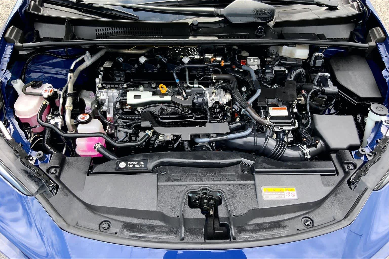 Used 2025 Reservoir Blue Toyota LE image 31