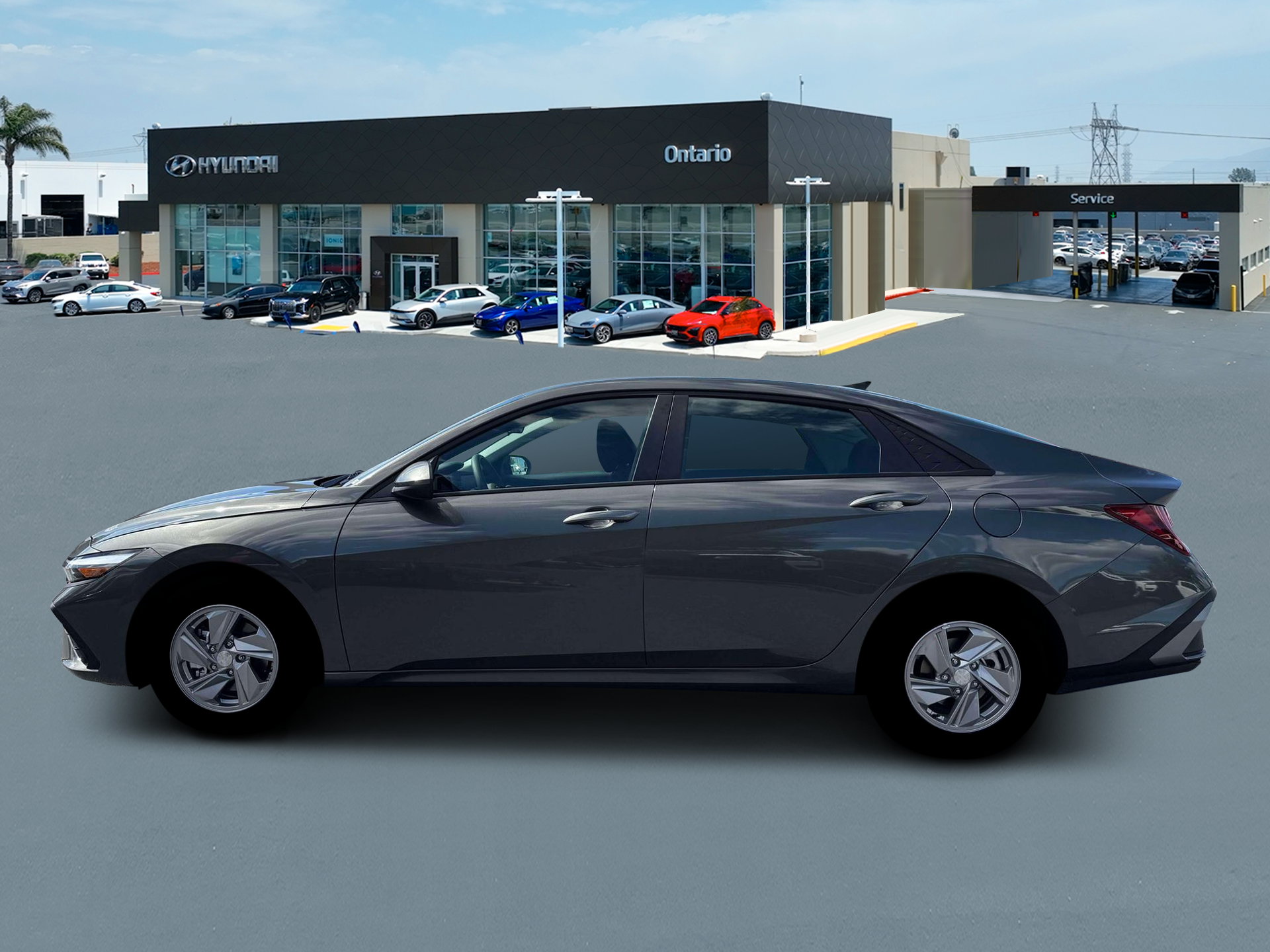 New 2026 Gray Hyundai SE image 3