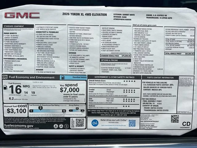2026 GMC Yukon XL Elevation - Photo 21