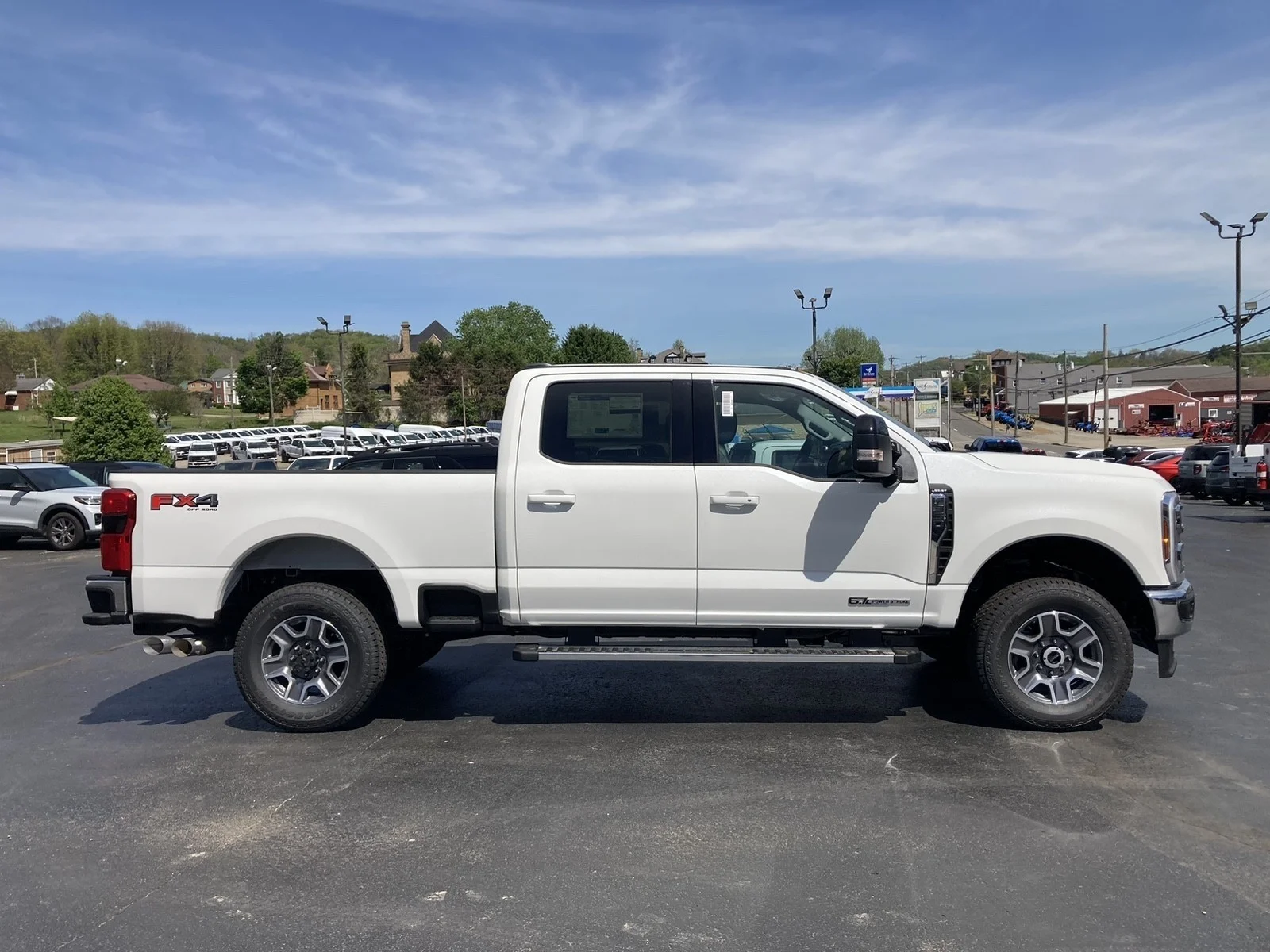 New 2026 Star White Metallic Tri-Coat Ford F-350® Lariat® image 5