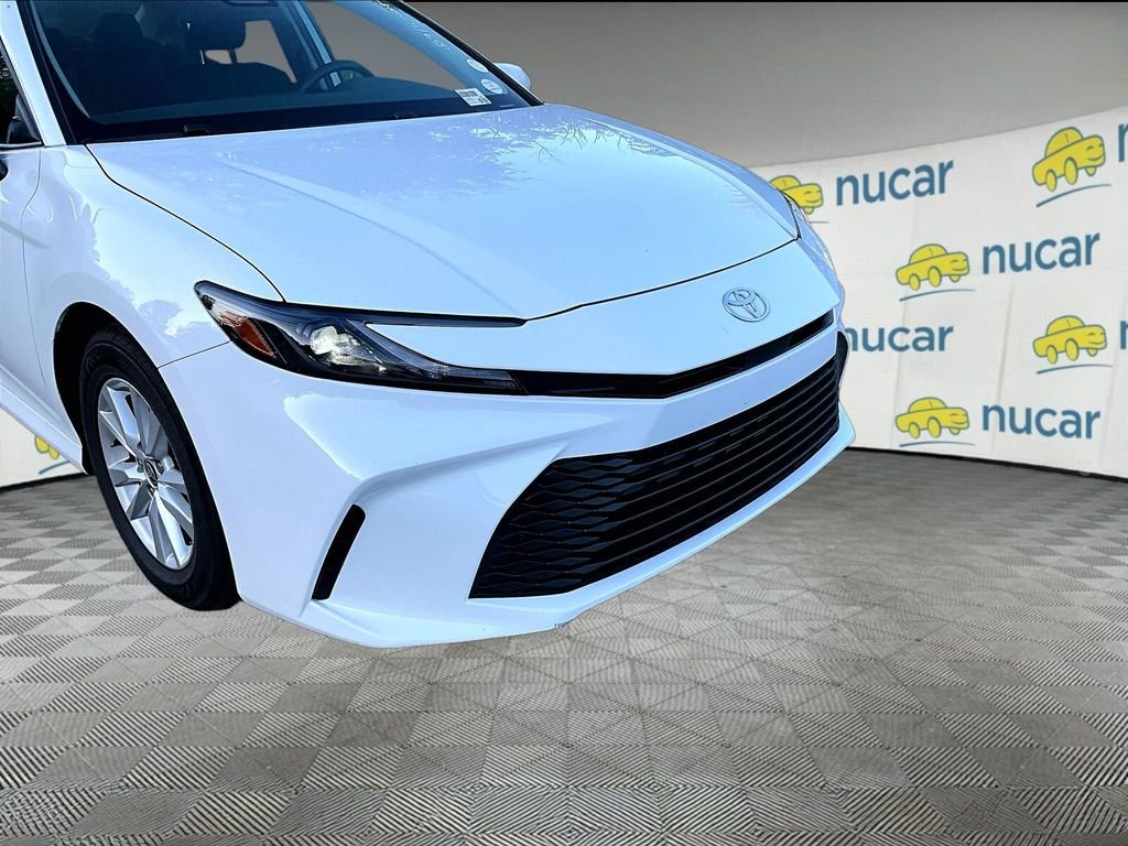 Used 2025 White Toyota LE image 8