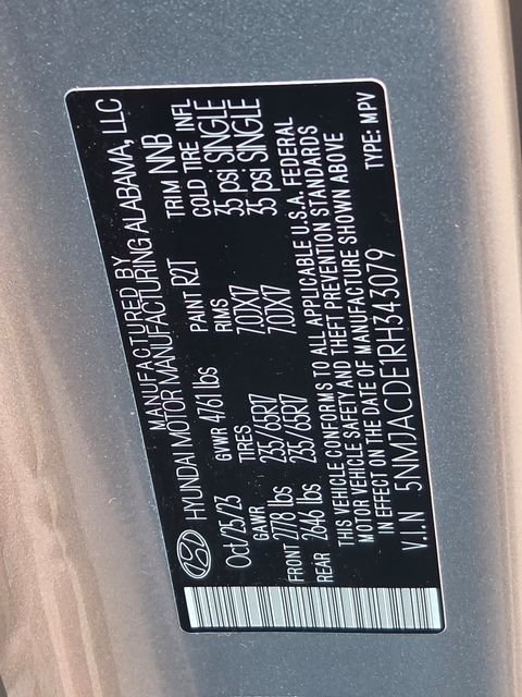 Used 2024 Silver Hyundai SE image 26
