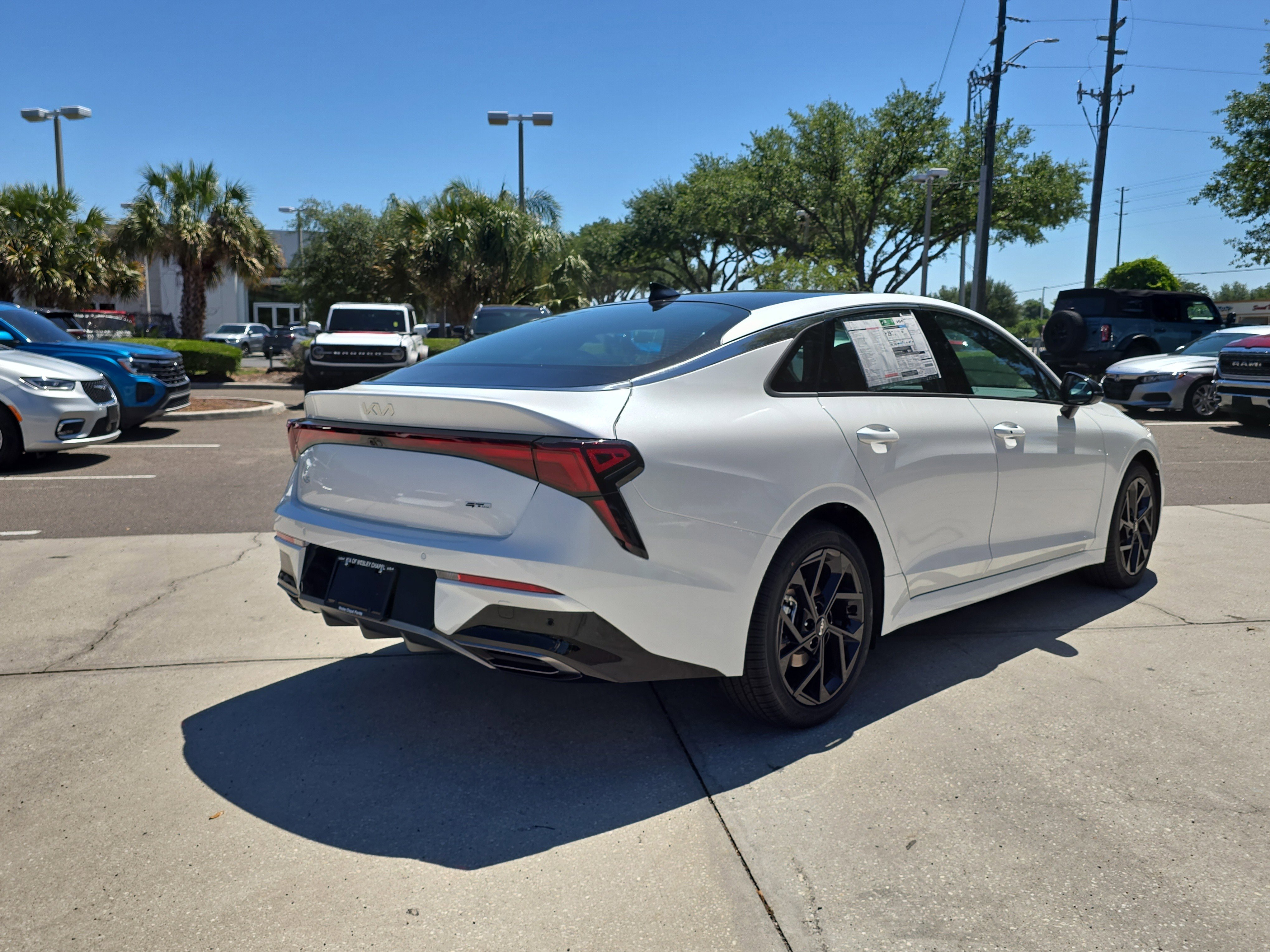 New 2026 Snow White Pearl Kia GT-Line FWD image 8