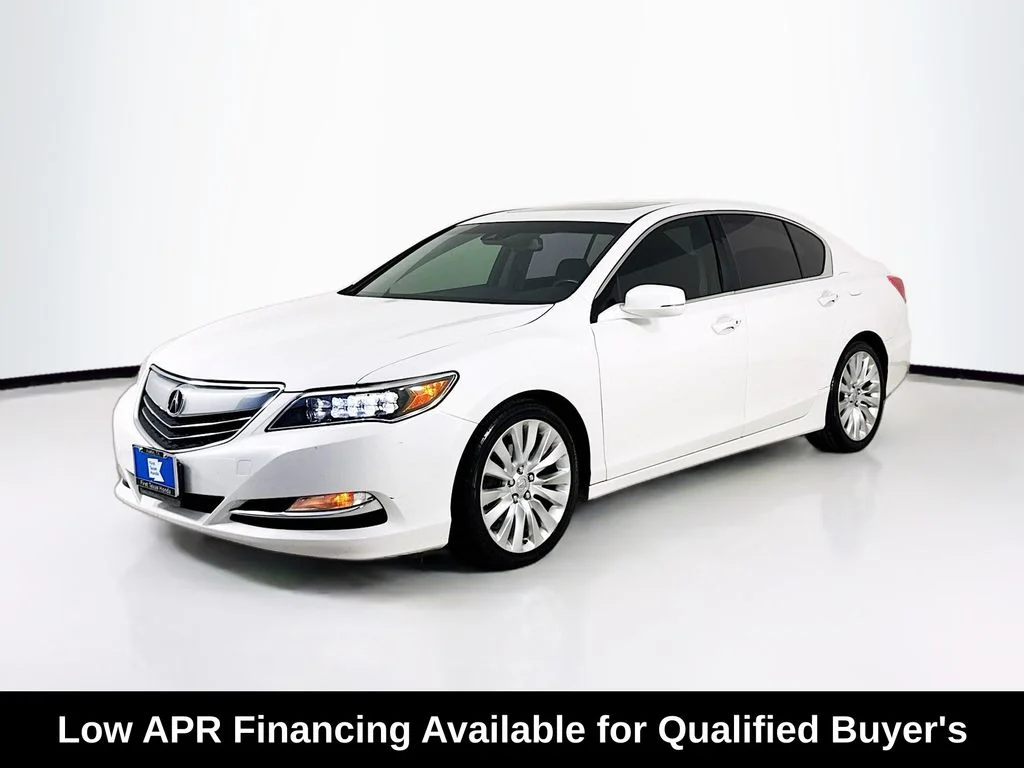Used 2015 Pearl White Acura Base image 3