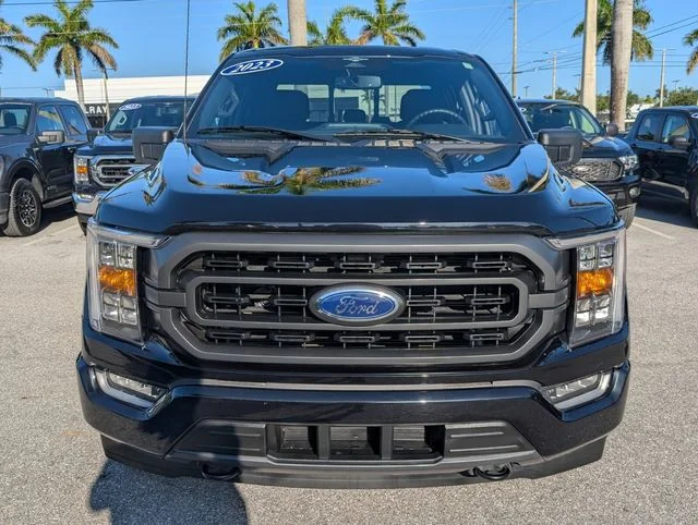Used 2023 Black Metallic Ford XLT image 2