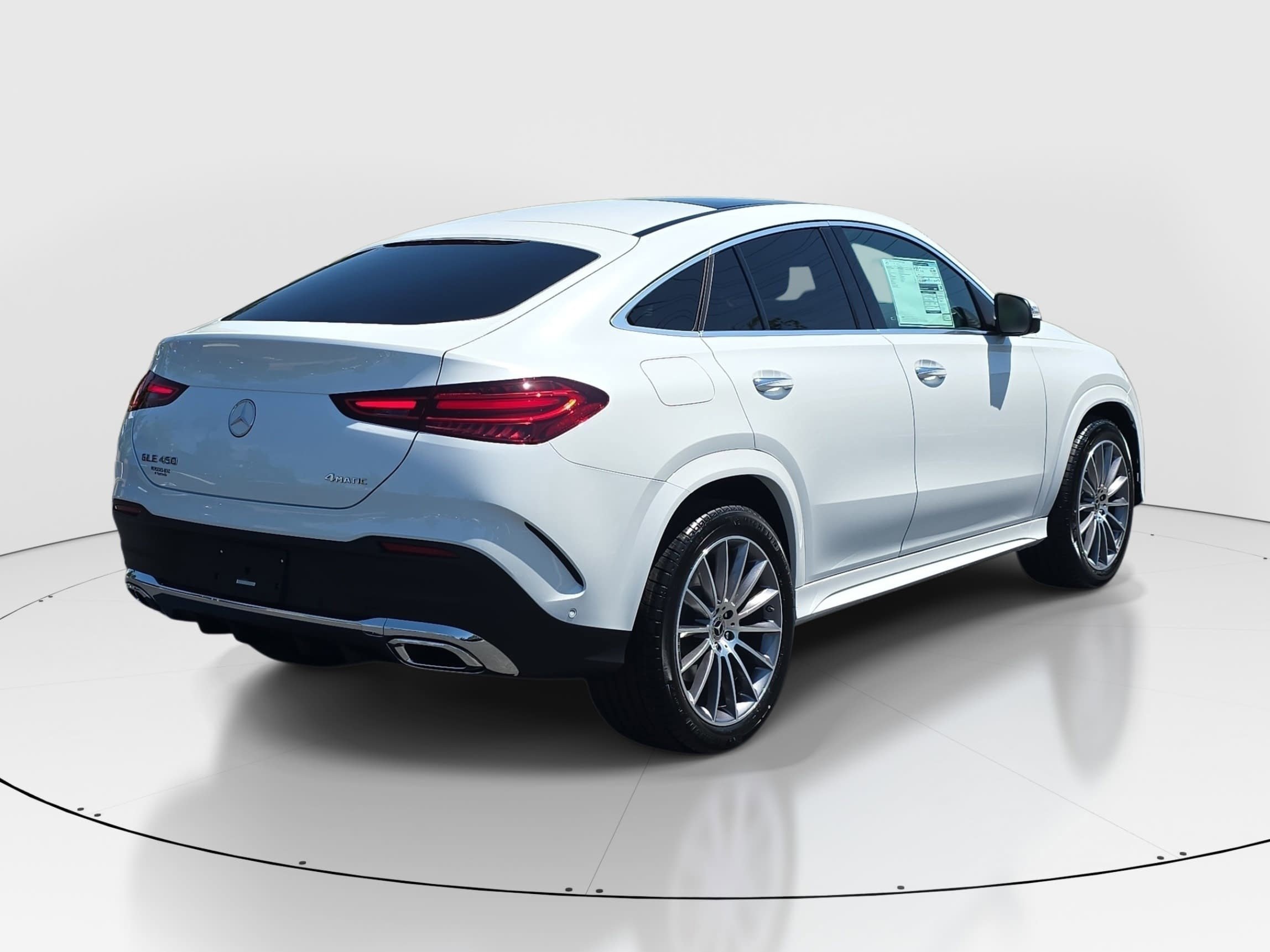 New 2026 MANUFAKTUR Moonlight White Metallic Mercedes-Benz GLE450 image 5