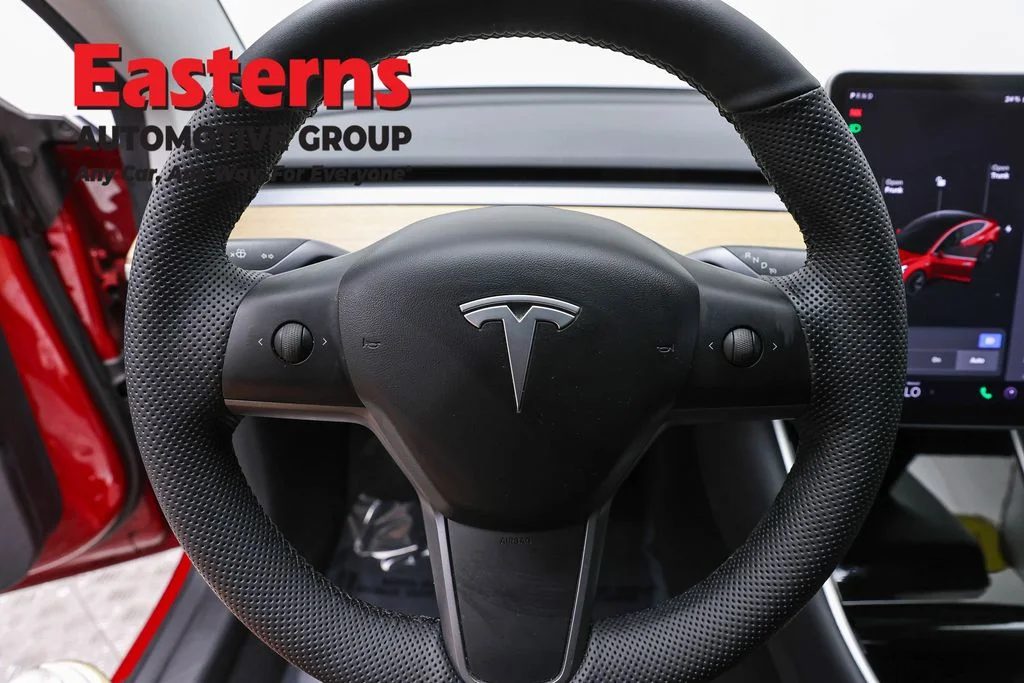 Used 2020 Red Tesla Standard image 10