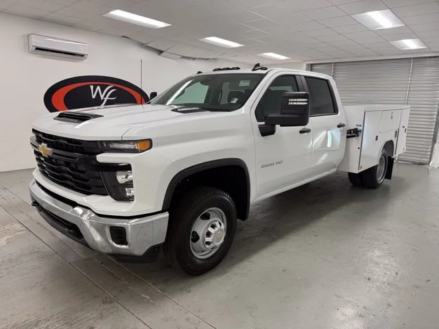 New 2026 Summit White Chevrolet Work Truck image 3