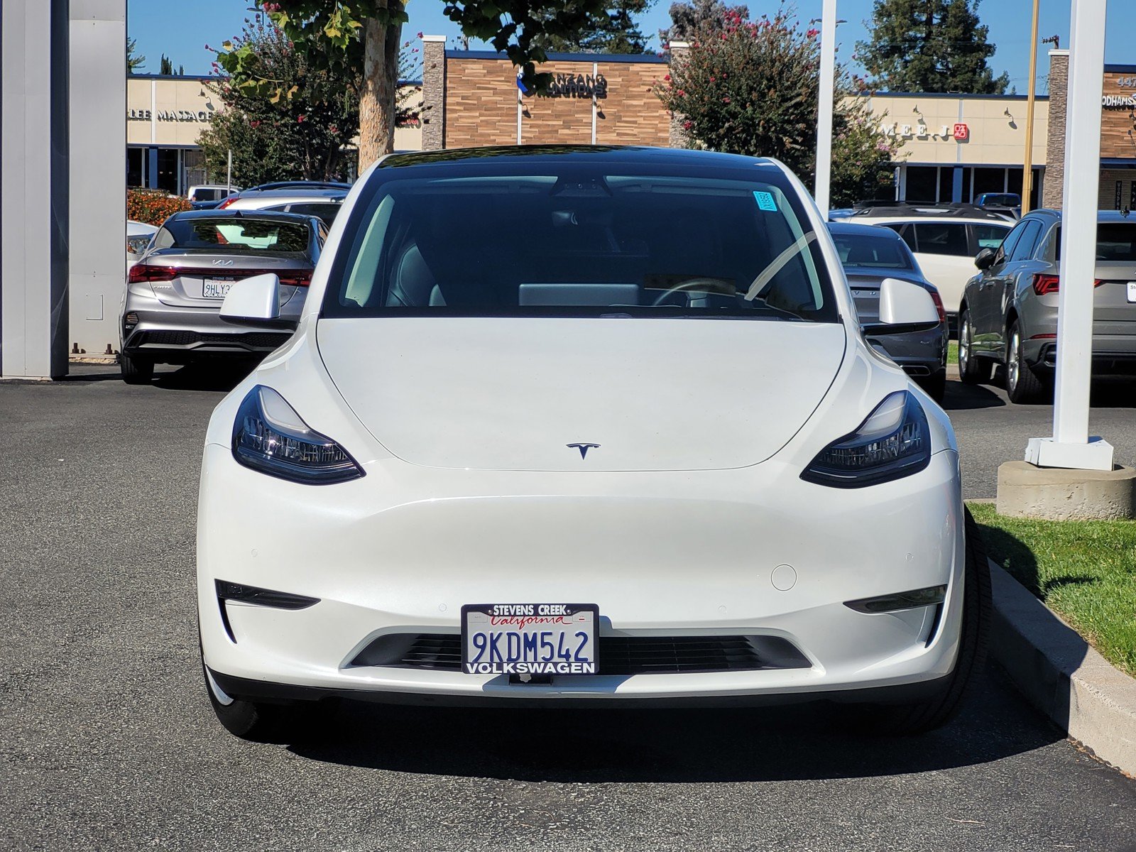 Used 2021 Tesla Model Y Long Range with VIN 5YJYGDEE7MF068684 for sale in San Jose, CA