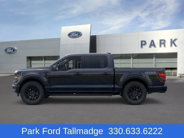 New 2026 Agate Black Metallic Ford XLT image 3