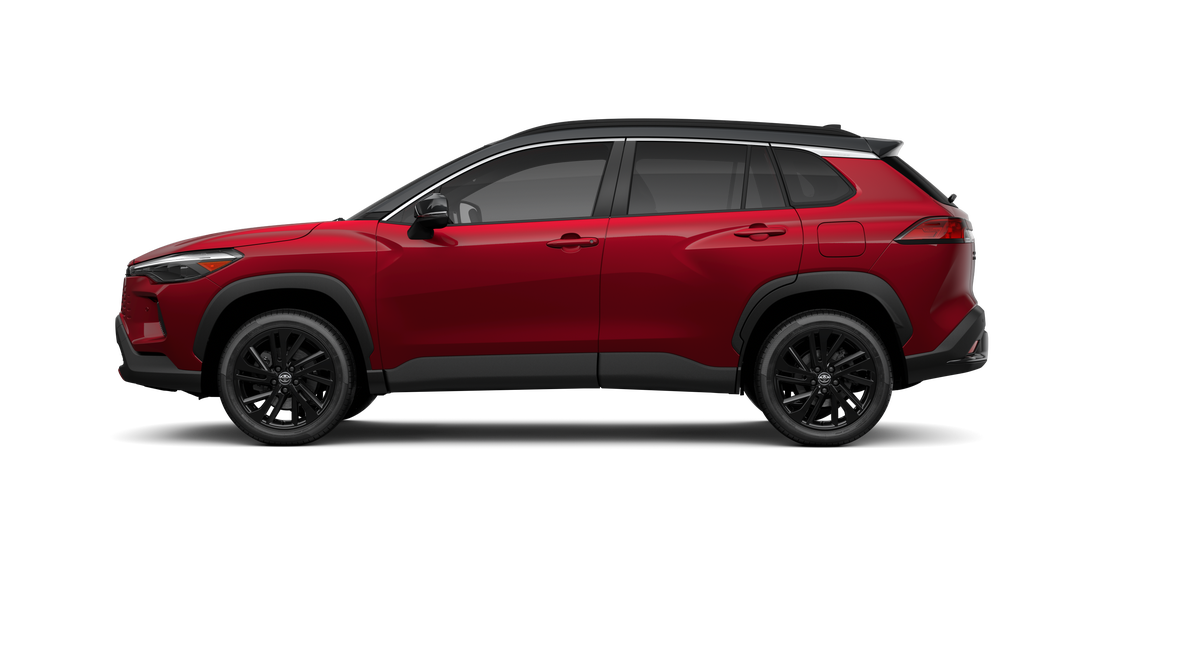 New 2026 Soul Red Crystal  with Jet Black roof Toyota Hybrid XSE image 25