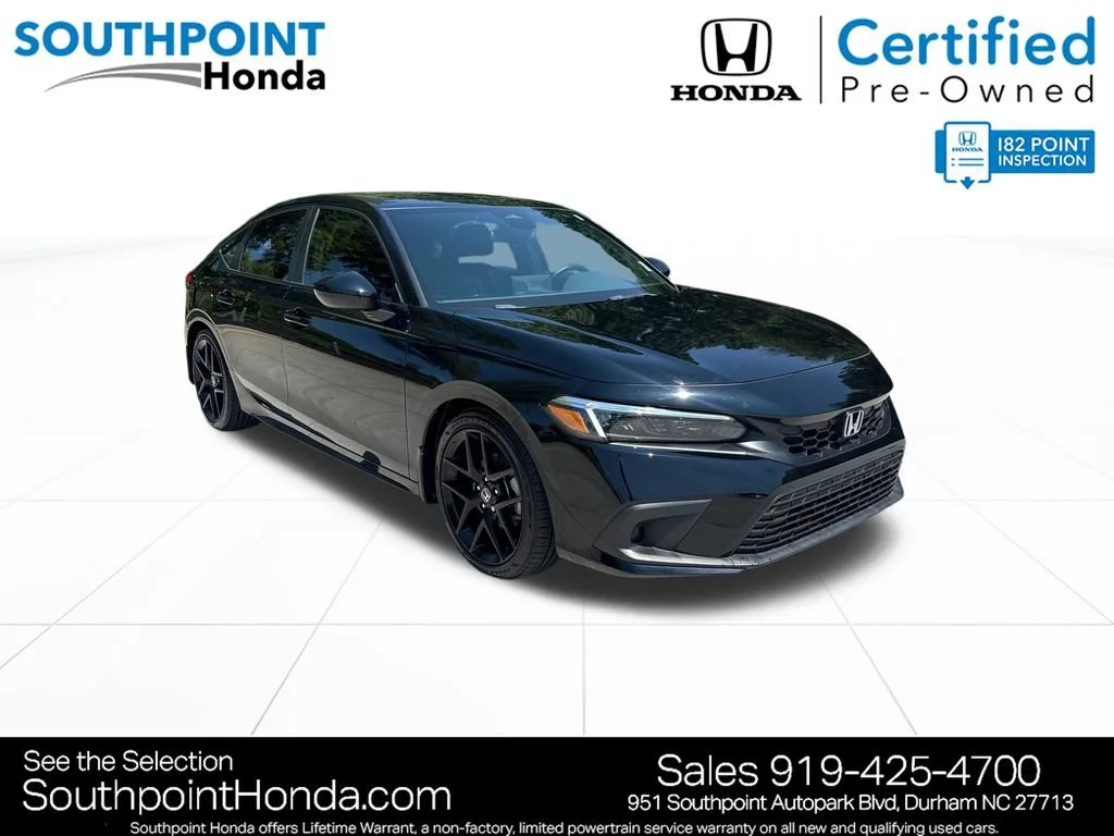 Certified Used 2024 Crystal Black Pearl Honda 2.0L SPORT image 37