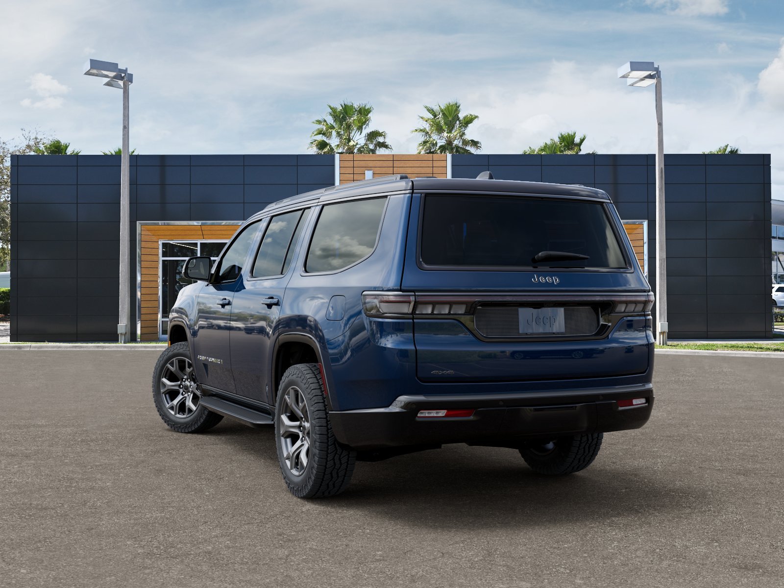 New 2026 Fathom Blue Pearl-Coat Exterior Paint (Late Availability) Jeep Grand Wagoneer image 3