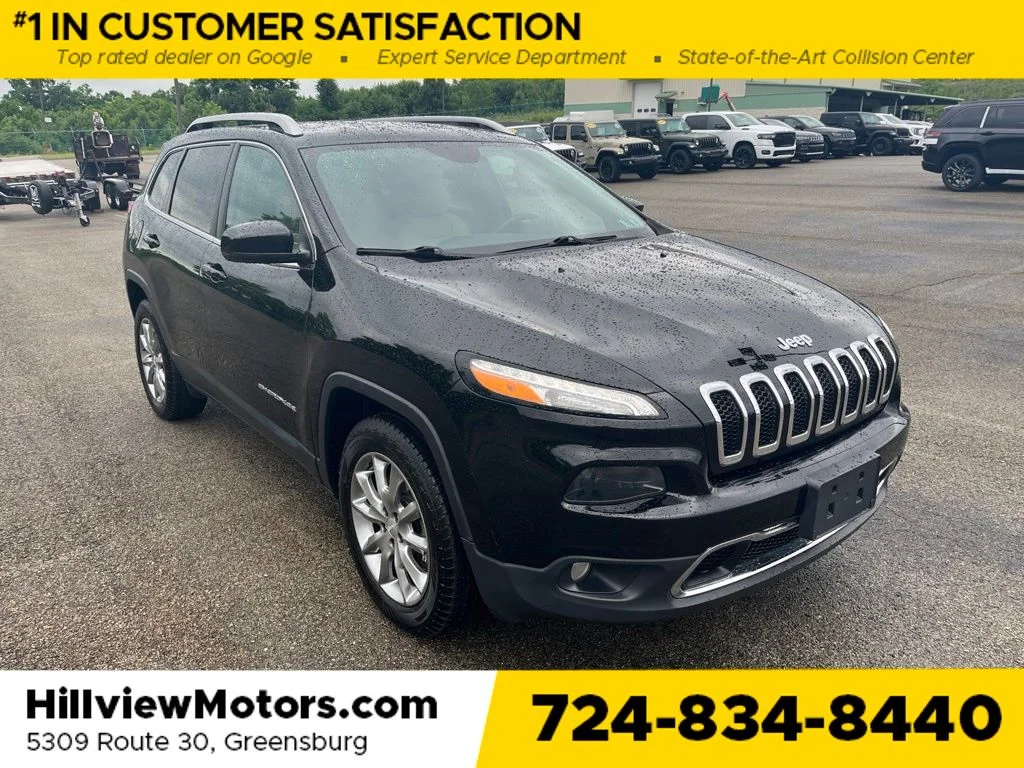Used 2018 Diamond Black Jeep Limited image 9