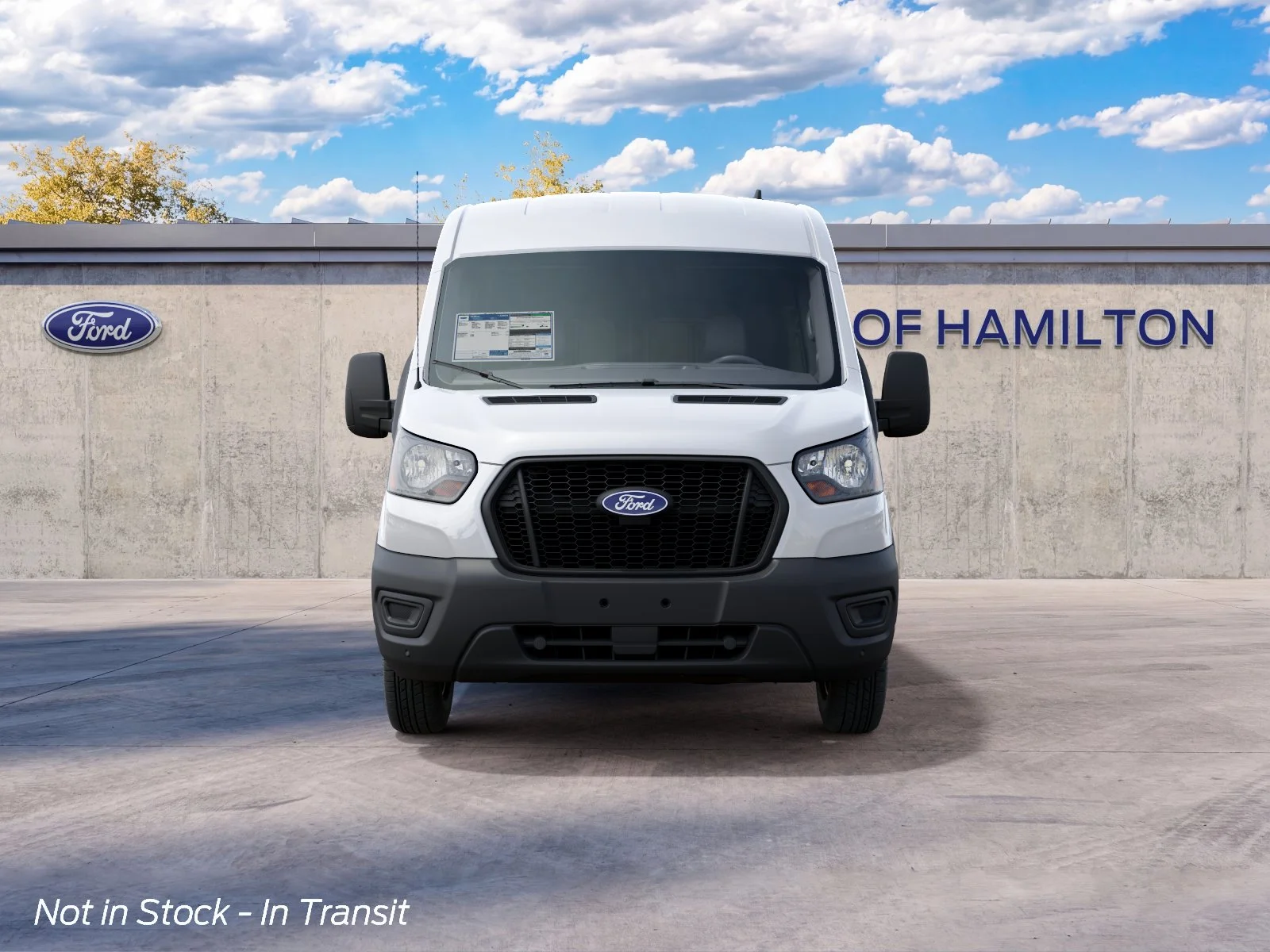 New 2027 Oxford White Ford Cargo Van image 3