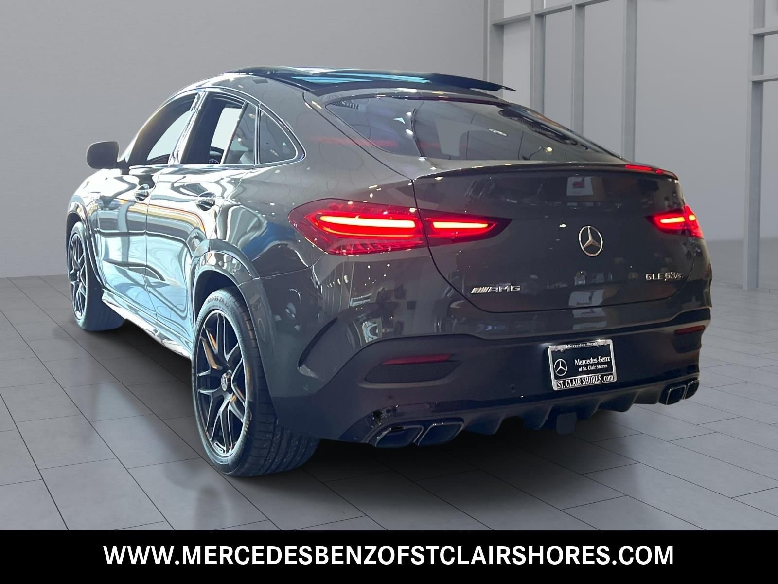 New 2026 MANUFAKTUR Silicon Grey Mercedes-Benz AMG® GLE 63 S 4MATIC+ Coupe image 3