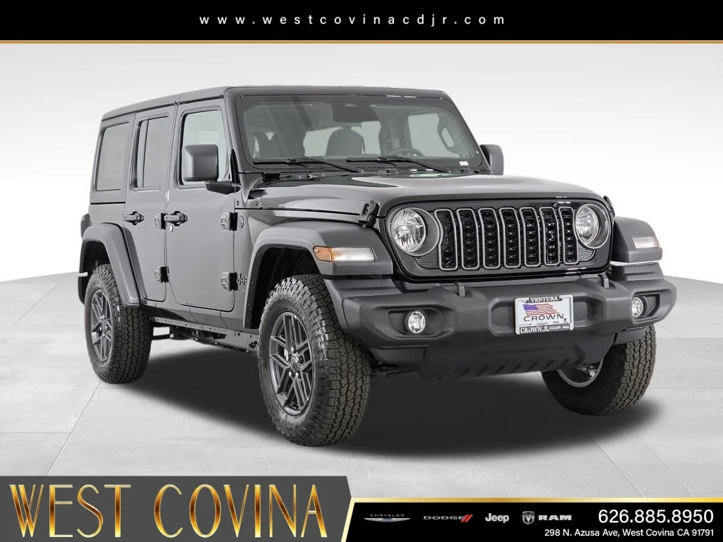 New 2025 Black Clear-Coat Exterior Paint Jeep Sport S image 3