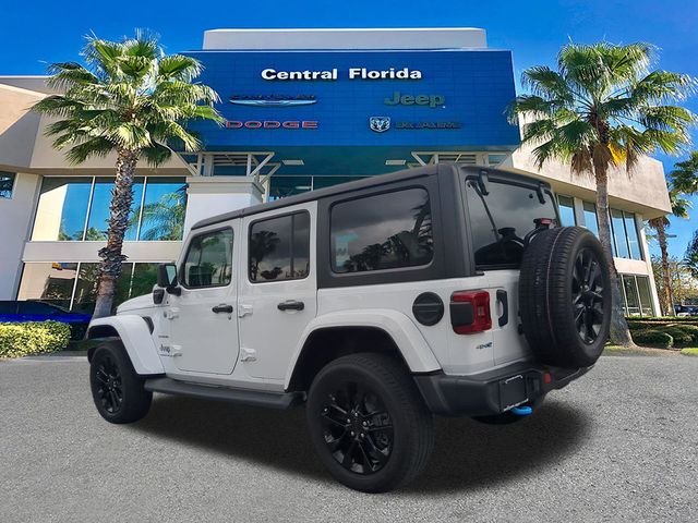 Used 2023 White Jeep Sahara 4xe image 7